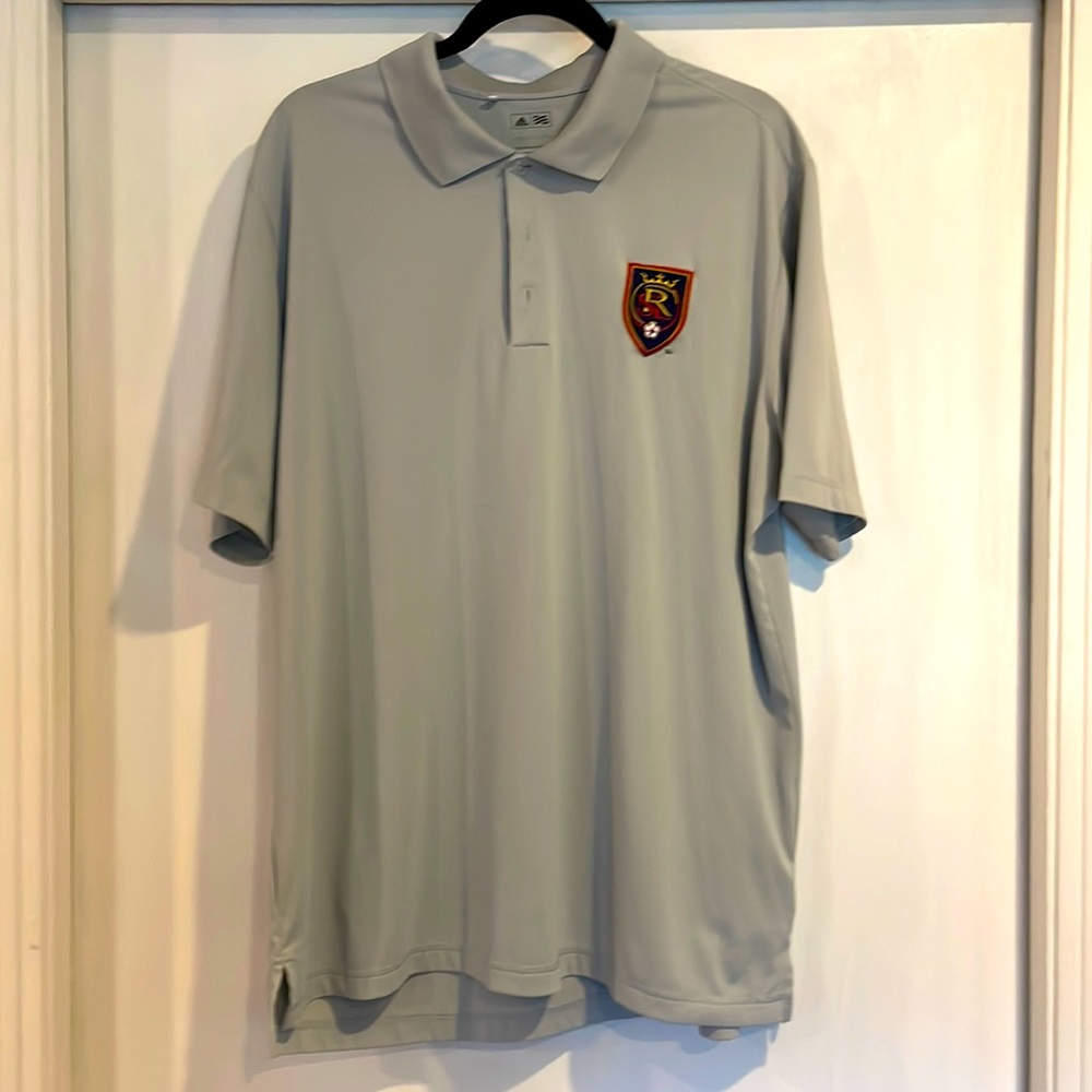 Adidas puremotion golf polo shirt XL Light Gray